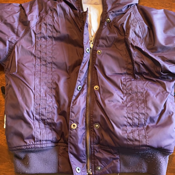 Reversible Columbia Winter Coat Girls 10/12 - Picture 2 of 10